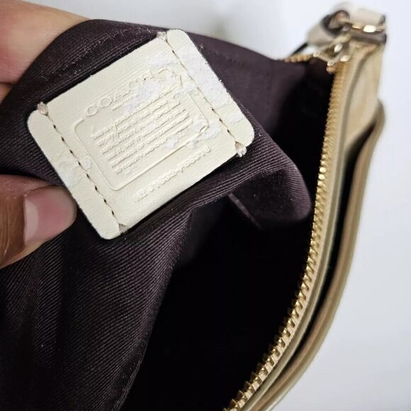 Coach F58316 Signature POP Crossbody East/West Leather Handbag - Picture 7 of 10